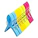 O-Best 8 Pack Bright Color Beach Towel Clips for Beach Chair Pool Chairs Cruise- Plastic Towel Clamp Clip Holder -Jumbo Size- Keep Your Towel from Blowing Away, Clothes Lines (8Pack)