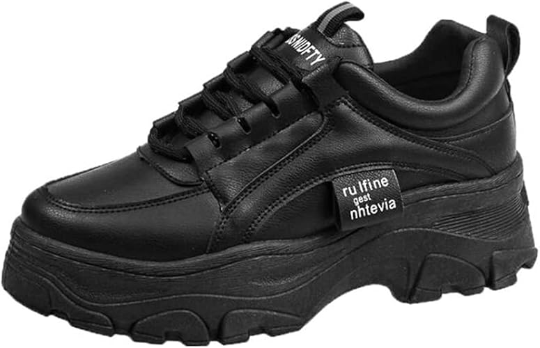 Amazon Asarans スニーカー ダッドスニーカー レディース 厚底 ローカット レースアップ 美脚 カジュアル 歩きやすい おしゃれ Asarans スニーカー