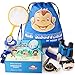 Kids Explorer Kit – Premium Kids Camping Toys, Mini Binoculars, Great Birthday Gifts for Your Kids, Grandkids with Magnifying Glass, Compass, Flashlight, Sun Hat Age 3+ Years Old