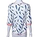 Orangesky Women Top Casual Loose Half Sleeve Plume Tee Shirt Blouse (XL, White)