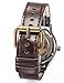 AMPM24 Men's Steampunk Mechanical Leather Bronze Skeleton Self-Winding Auto Wrist Wacth PMW198