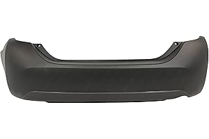 BUMPERS THAT DELIVER - Primered, Rear Bumper Cover Replacement for 2014-2019 Toyota Corolla Sedan 14-19, TO1100309