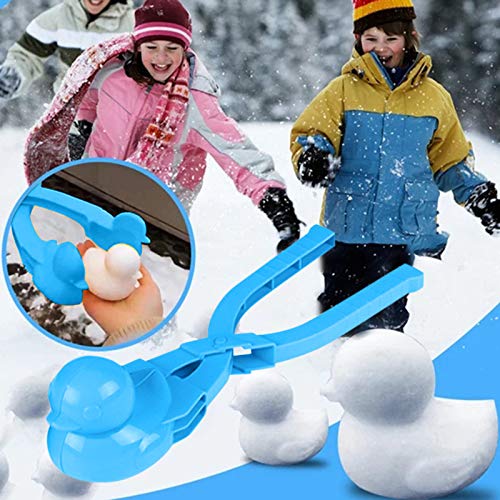 YueLove 1PC Pince à Boule de Neige Outil Professionnel pour Boule de Neige Pince à Boule de Neige Outil de crochetage Jouet pour Enfants Snowball Maker Jeux pour Enfants 20X5CM (#1 Blue, 1)