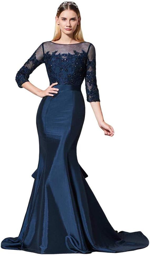ZTIANEF Women's Cocktail Dresses Women's Evening Gowns Appliques