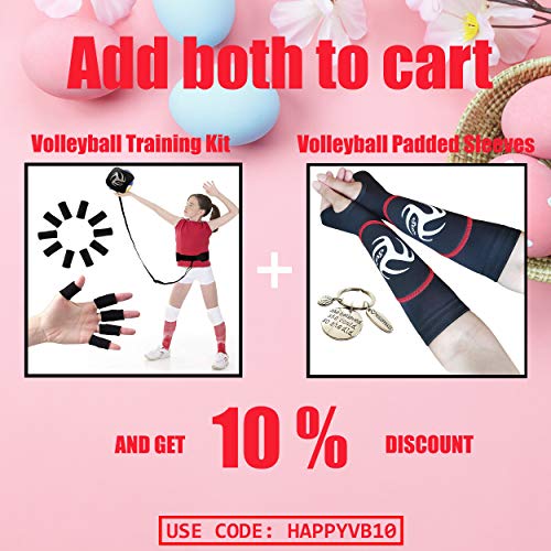 Volleyball Padded Sleeves for Younger Girls and Boys Passing Forearm