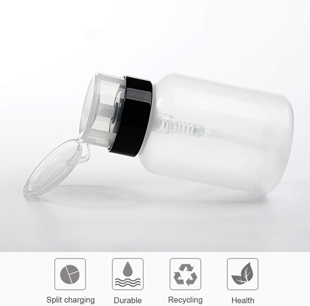 Amazon Kingsie ネイルクリーナーボトル 0ml 2個セット ポンプディスペンサー アルコールボトル 液体ボトル ジェルクリーナー ネイルリムーバー容器 Kingsie コスメ用詰替え容器 通販