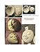 #0041 - Flexible FG Silicone Press Mold of a Doll Face Cab (Round Sun, Moon, Male or Female Character) - Handmade