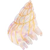 Conch Claw Clip,Ocean Hair Clip,Acetate Hair Clips,Small Claw Clips for Women