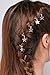 Sc0nni 40pcs Gold Silver Braid Rings Hair Rings for Pierced Braid & Dreadlock Decoration Hair Loop Clips Girl Jewelry Accessories For Girls Wemen Jump Rings, Ring, Shell and Star