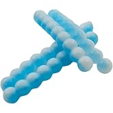 Dead Eggs Fishing Scented Soft Plastic Beads Artificial Salmon Egg Bait Packs for Trout, Steelhead and Salmon (Spawn Roe Fishing Tackle)