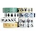 Crafty Rabbit Washi Tape Set | Animal | Repositionable Decorative Washi Tape Rolls for Arts & Crafts, Scrapbooking, Calendar, Organizer | Set of 7