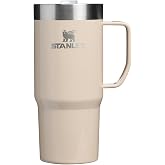 STANLEY Everyday Suburban Mug, 16 oz, Champagne Gloss | Insulated Stainless Steel Coffee Mug | Ergonomic Handle | Cup Holder Compatible for Travel | Splash Resistant Lid | BPA-Free