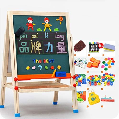 イーゼル 子供用お絵かきボード 両面マグネットブラケット 小さな黒板 ライティングボード 子供用お