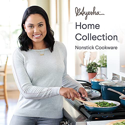 Ayesha Curry Home Collection Nonstick Cookware Pots and Pans Set, 12