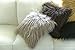 Phantoscope Faux Fur Pillow Cover Fluffy Throw Pillow Mongolian Luxury Fuzzy Pillow Case Cushion Cover for Bedroom and Couch,Beige 18 x 18 Inches