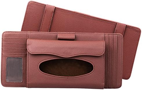 Multi-functional car tissue box/ carCD clip sun visor smoke tray-C
