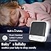 HENSUN White Noise Sound Machine, 17 Non-Looping Natural Sounds| 7 LED Night Lights| Plug in Adapter| Portable Sleep Sound Therapy Maker with Timer & USB Output for Home Office or Travel