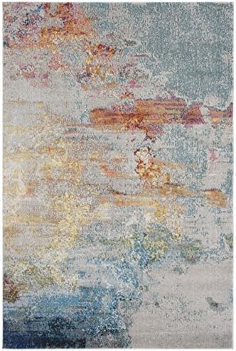 FrithRugs Celestial Nourison Machine Woven Multi Coloured Rug CES02 SEALF