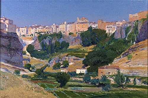 'Beruete Y Moret Aureliano De Las Huertas (Cuenca) 1910 ' Oil Painting, 16 X 24 Inch / 41 X 61 Cm ,printed On High Quality Polyster Canvas ,this Vivid Art Decorative Prints On Canvas Is Perfectly Suitalbe For Bathroom Gallery Art And Home Artwork And Gifts