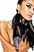 JW Fashmorous Feather Earrings Black Graceful Black Feather Earrings for Women Feather Earrings for Women Dangle