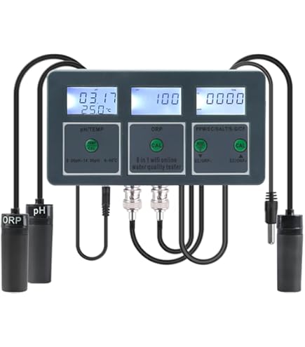 Medidor Hidroponía Acuario Medidor De PH Digital Portátil Smart Sensor PH818 - Alta Precisión ±0.05, Para Agua, Piscina, Acuario, Hidroponía Y Suelo Medidor PH Digital Portátil