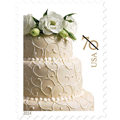 Wedding Cake 70-cent Stamps Book of 20 X.70 U.s. Postage Stamps Usps New