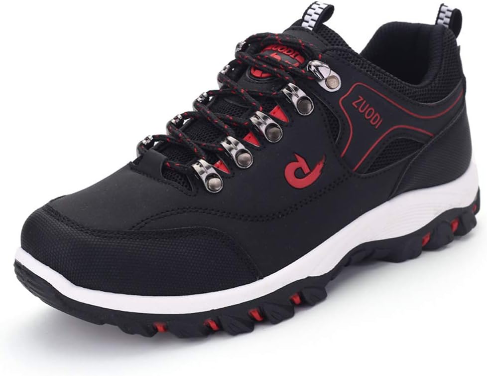 YUBUKE Men's Plus Waterproof Hiking Boot Lightweight Hiking Shoes for Men Shockproof