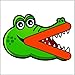 Primary Concepts AA4825 Greater Gator Magnetic Whiteboard Aid