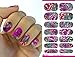 Full Wrap Nail Art Water Transfer Decal Sticker Colourful Flower #9 Nail Sticker Tattoo - FashionDancing