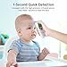 CocoBear Baby Thermometer, Digital Forehead and Ear Thermometer with Fever Alert Silent Mode Accurate Infrared Thermometer for Baby Kid and Adult