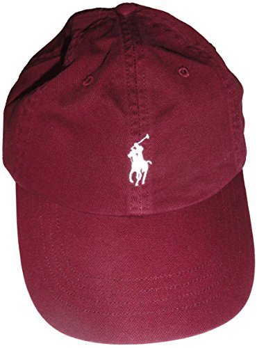 burgundy polo cap