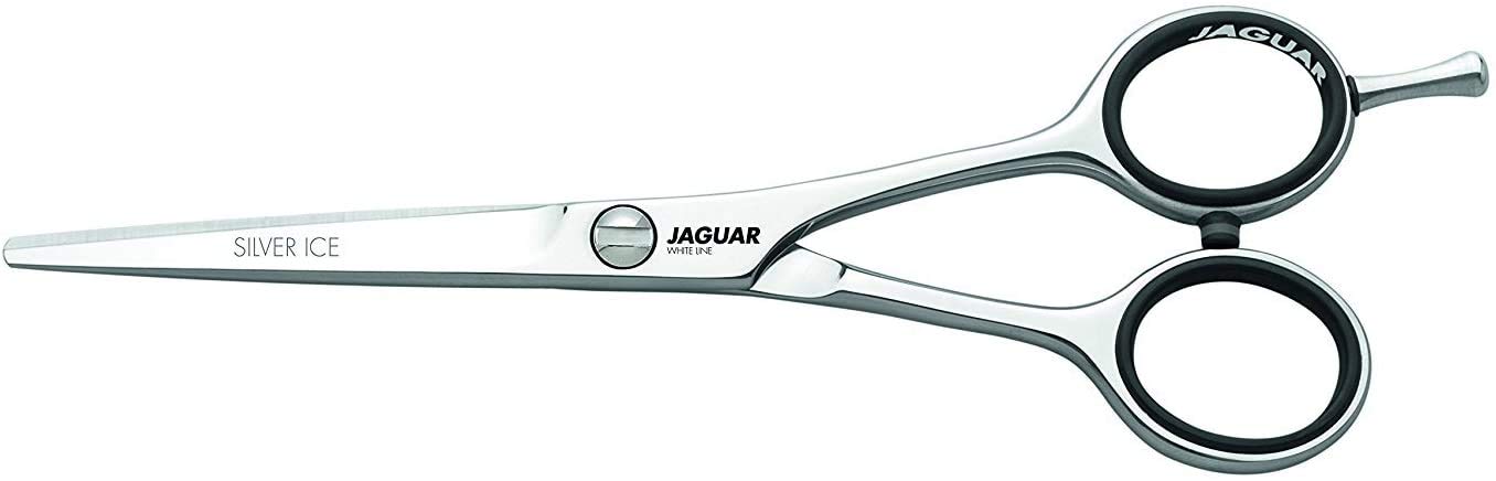 Jaguar White Line Silver Ice Classic Hairdressing Scissors, 5.5 zoll/14 cm Length, Silver, 0.031 kg