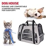 CFY Pet Travel Carriers Bag Soft-Sided Pet Portable Bag Airline Approved