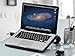 Cooler Master NotePal U2 PLUS Laptop-Kühler - 2 bewegliche 80-mm-Lüfter, Transportschutz, ergonomischer Aluminiumrahmen - Schwarz