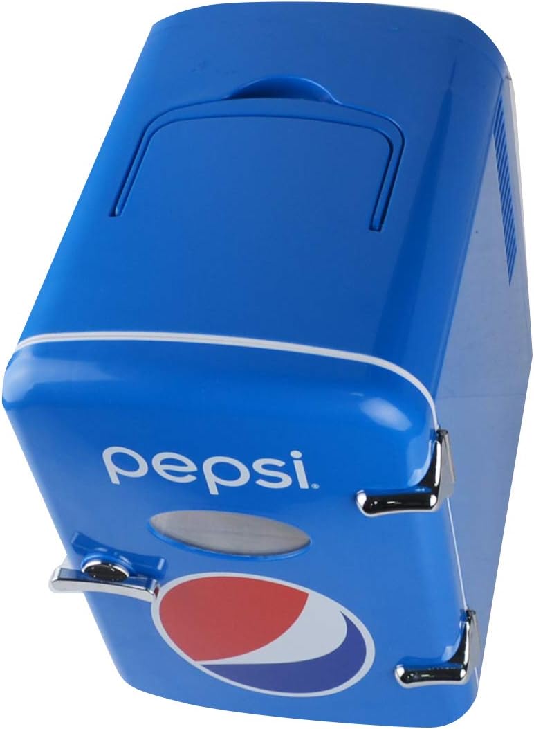 pepsi mini fridge amazon