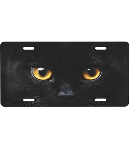 English Bulldog Front License Plate - Funny Aluminum Novelty Plate For Car Decor & Gifts