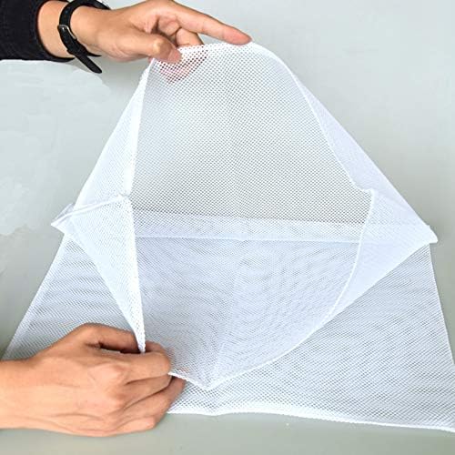 Reusable Mesh Bags, 2 Pack Washable Filter Bag for Straining Food/Nut/Milk/Fruit Wine Juice - intended for 2.38 Gallon/3.17 Gallon Apple Wine Press