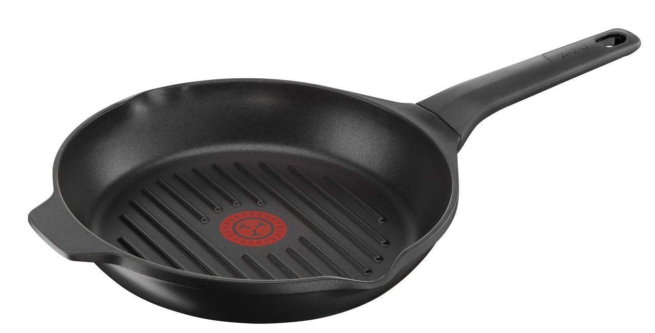 Tefal Aroma - 22 cm Non-Stick Cast-Aluminium Frying Pan/Paella Pan 26 cm Black
