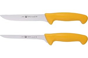ZWILLING Twin Master 2-Piece Boning Knife Set - Ergonomic Handles, Ultra Sharp Blades, Dishwasher Safe