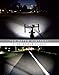 Night Provision™ ULTRA BRIGHT BX-550 USB Rechargeable LED Bike Headlight INTENSE WHITE 550 Lumens - Easy-Click Mount - Battery Capacity Check - Water Proof IPX65