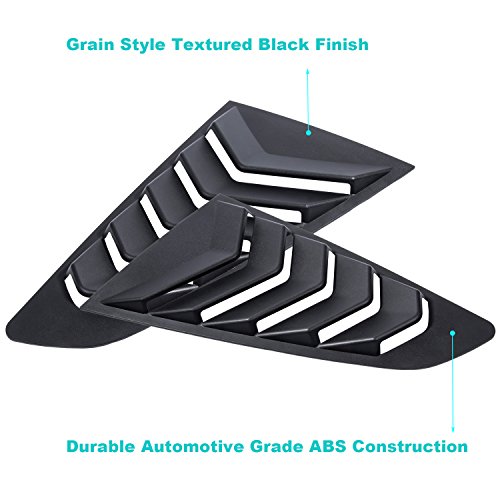 2 Danti+Quarter+Window+Louvers+Mustang