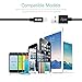 iPhone Cable,2Pack 6FT Extra Long Nylon Braided Cord Lightning Cable to USB Charging Charger for iPhone 7/7 Plus, 6s plus/6s/6 plus/6, se/5s/5c/5, iPad Air/Pro/Mini