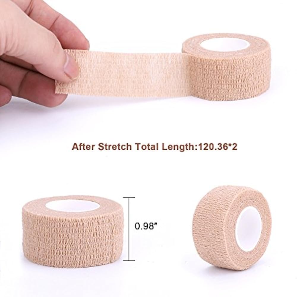 SelfAdhesive Cohesive Wrap Bandage Flexible Stretch Tape Athletic