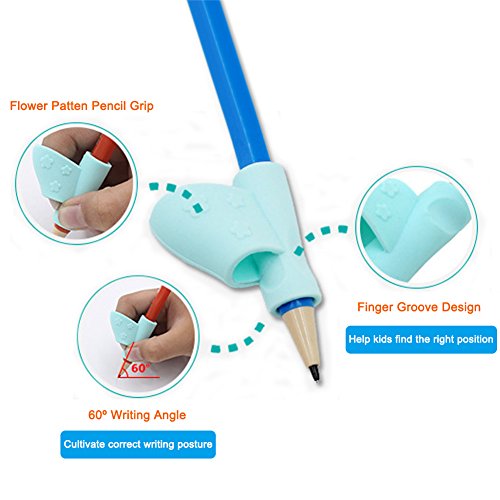 Pencil Grip,Liangxiang Writing Tools Grips Ergonomic Writing Aid for