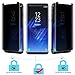 [2Pack]XKAUDIE Galaxy S8 Privacy Screen Protector 3D Curved Full Coverage Case Friendly Premium Tempered Glass Screen Protector For Samsung Galaxy S8(Transparent) Anti-Scratch 9H Bubble Free