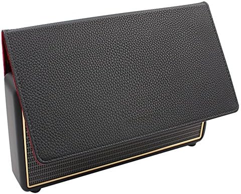 Foldable With Magnetic Suction Function Carrying Bag Protective Cover Case for Marshall Stockwell Portable Bluetooth Speaker (Black Case)