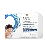 Olay 4 in 1 Daily Facial Cloths, Oily, 33 Ct ( Pack of 3)