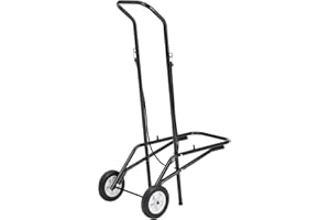 National Public Seating Powder Coated Steel Dolly for 9000 Chair - Dark Brown