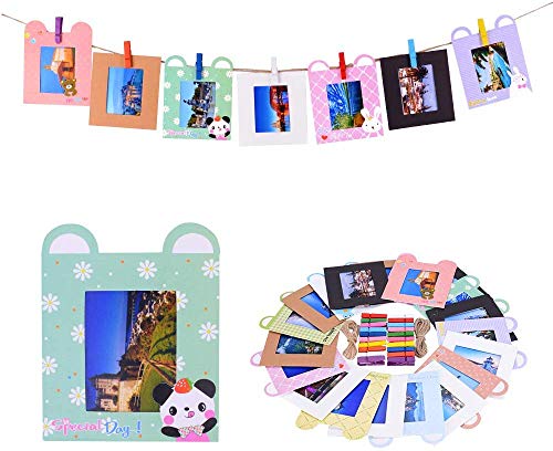 Bsuuy Instax Mini 9 Pack d'accessoires pour Appareil Photo pour FujiFilm Instax Mini 9 8 8+ avec étui Mini 9 / Album/Objectif Selfie/Filtres/Cadres muraux (12 en 1 Violet foncé) - Image 6