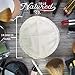 Reusable Makeup Remover Pads - 10 Nonslip Bamboo Reusable Cotton Pads Face Rounds - Zero Waste w/Washable Laundry Bag